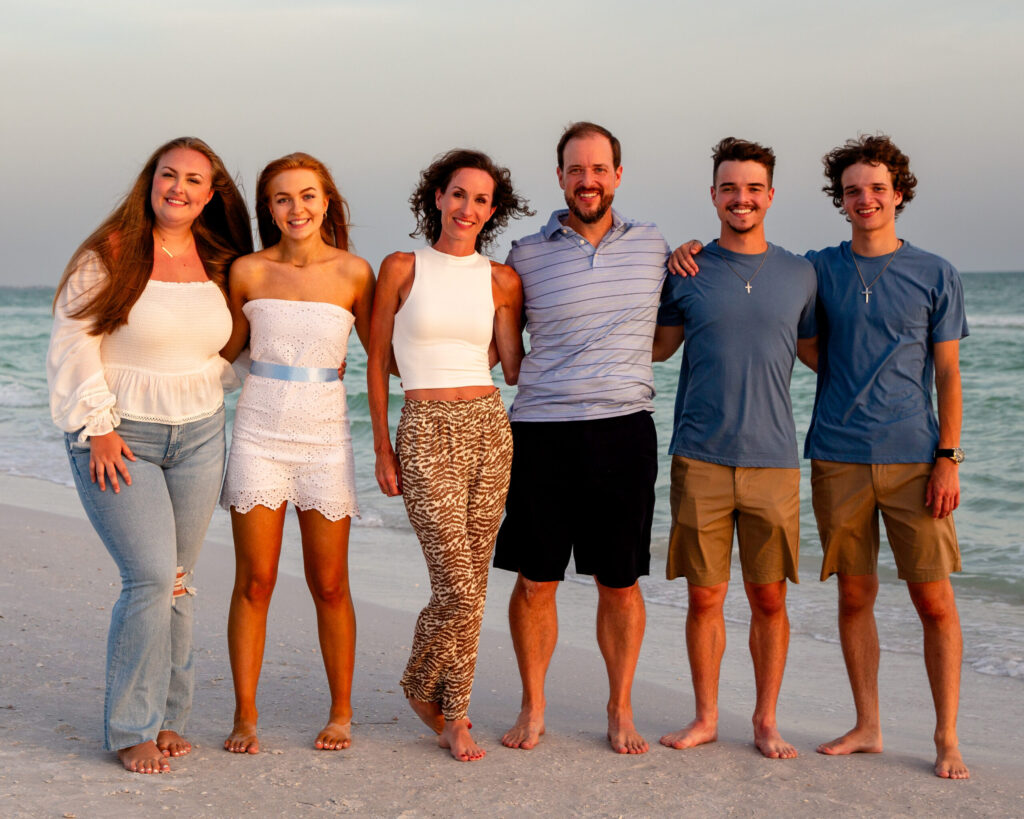 Family in Siesta Key Florida 2023