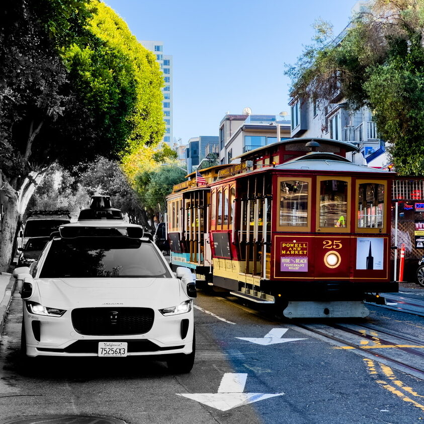 Waymo & Cable Car - San Francisco California (2024)