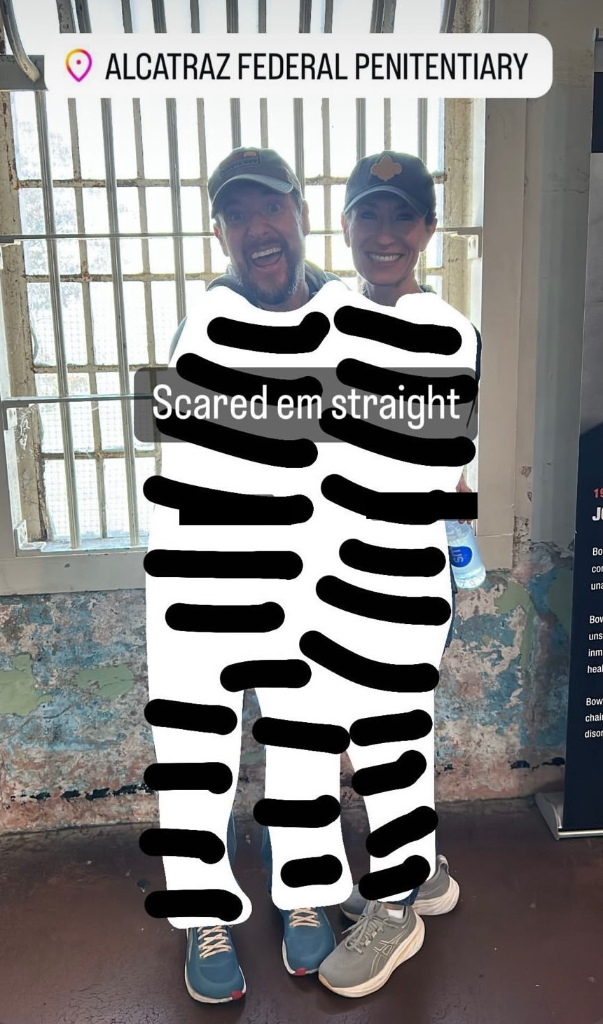 Lance & Carrie in Alcatraz Prison (2024)