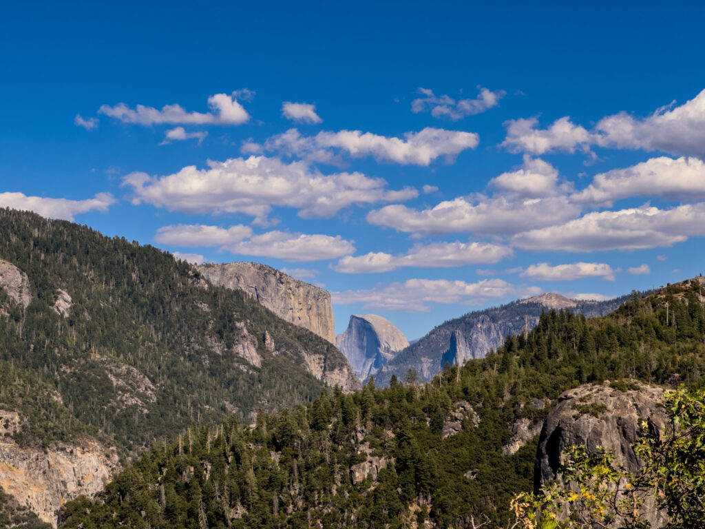 Half Dome Overlook along Big Oak Flat Road (Highway 120) - California (2024)