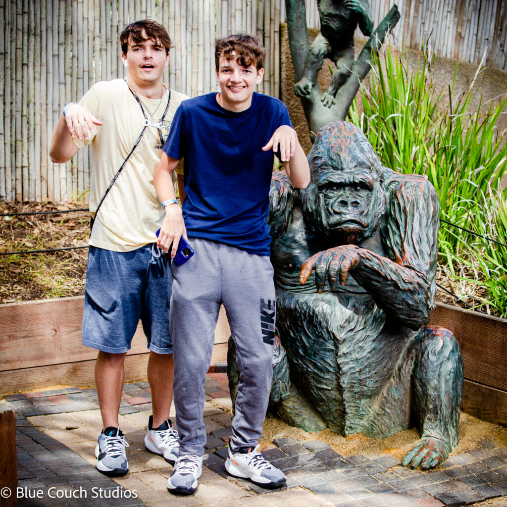 Boys Monkeying Around - San Francisco Zoo (2021)