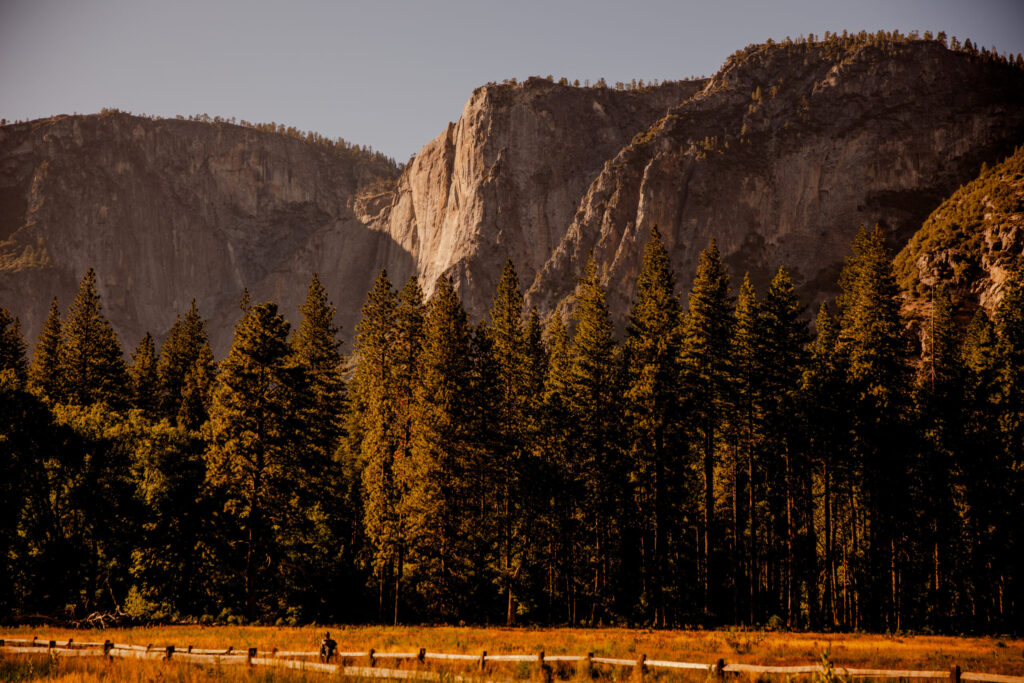 Man Watches the Sunset in Yosemite Valley (2024)