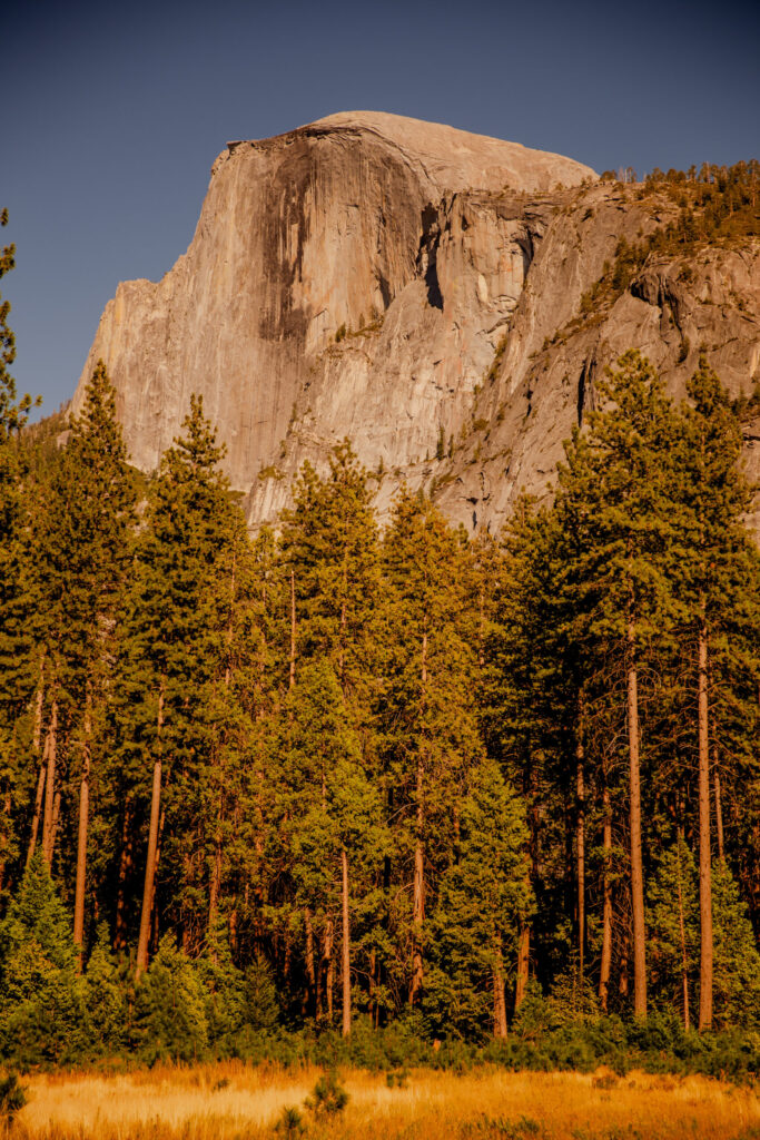 Half Dome near Sunset in Yosemite Valley (2024)