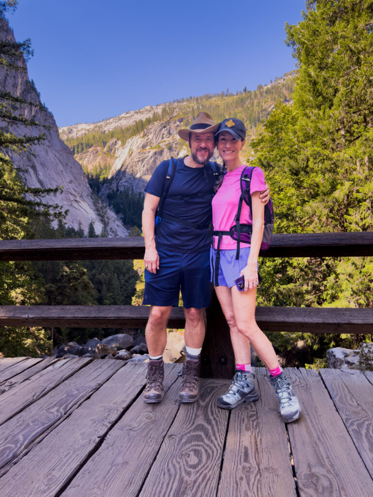 Me & Carrie @ Vernal Fall Footbridge (2024)