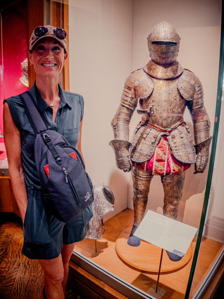 Carrie with Lord Farquad's Armor at The Met - New York City (2026)