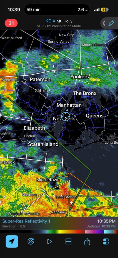 Storms Approaching New York City (2026)