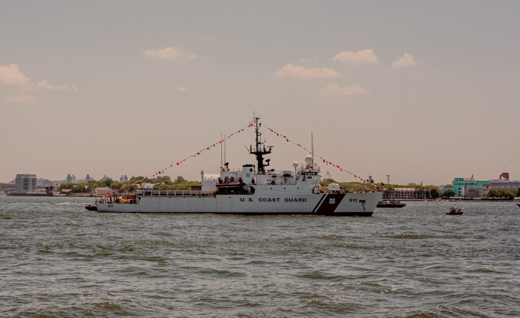 Coast Guard Cutter 911 - New York Harbor (2026)