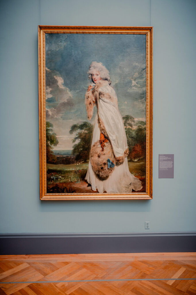 Too Slender Woman Painting at The Met - New York City (2026)