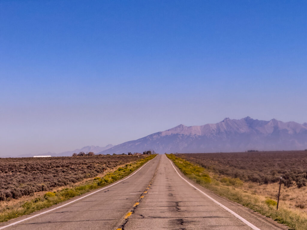 San Luis Valley Highway & Sangre de Cristo Range — San Luis, Colorado (2026)