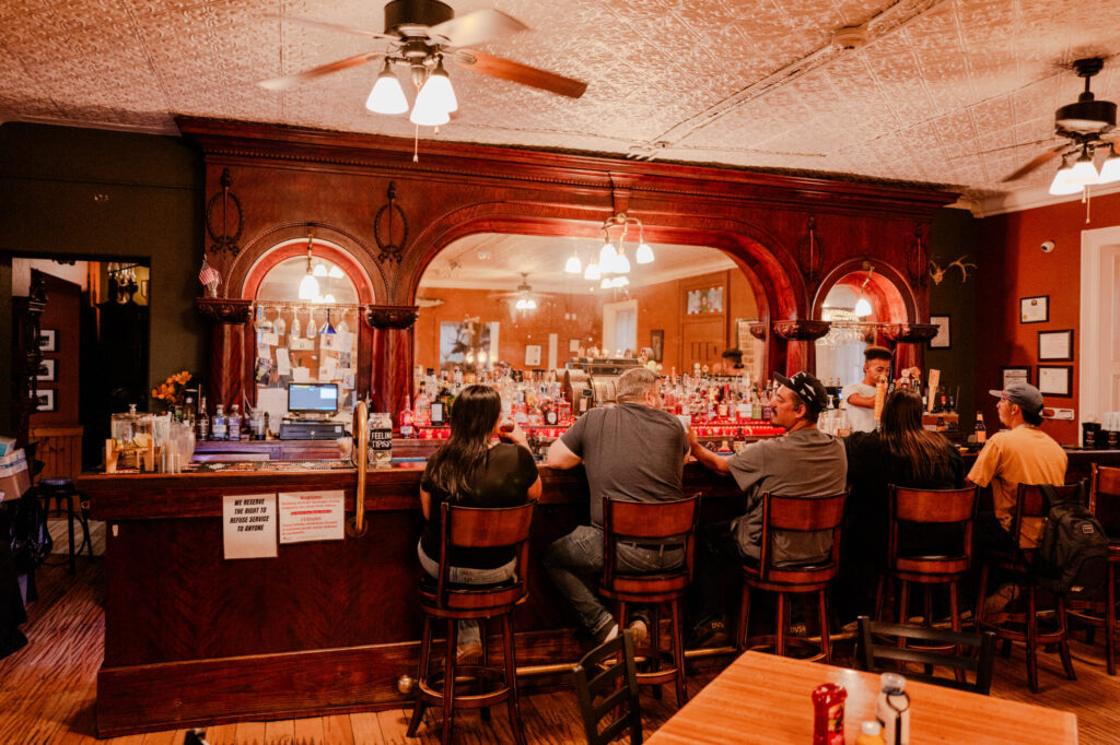 1872 Saloon Bar & Patrons — Cimarron, New Mexico (2026)