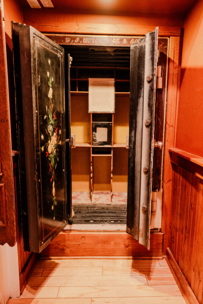 Hand-Painted Walk-In Bank Vault — Cimarron, New Mexico (2026)