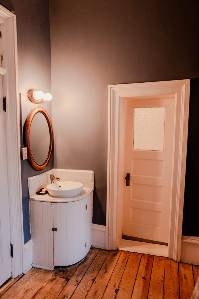 Corner Vanity & Sconce Lighting in Room #5 — Cimarron, New Mexico (2026)