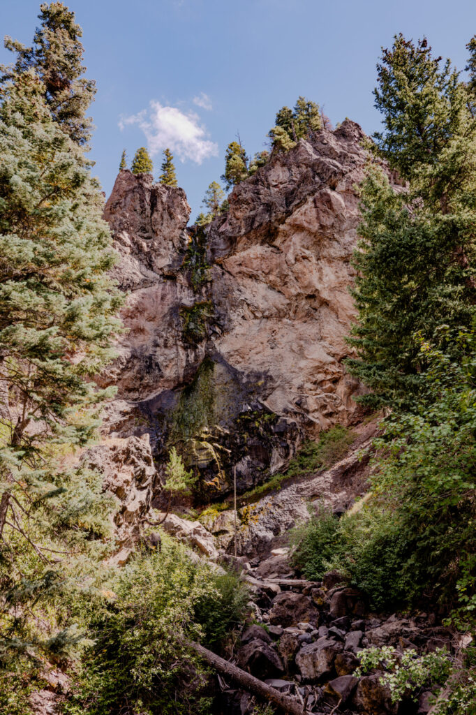 Treasure Falls 105-Foot Volcanic Cliff Cascade — Pagosa Springs, Colorado (2026)