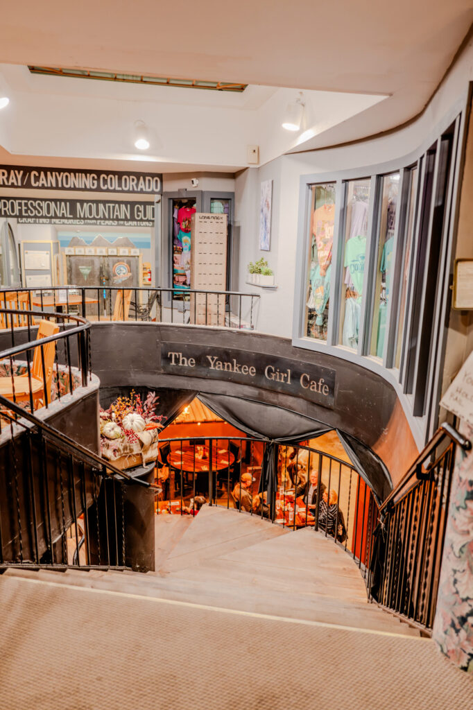Atrium Entrance to The Yankee Girl Cafe — Ouray, Colorado (2026)