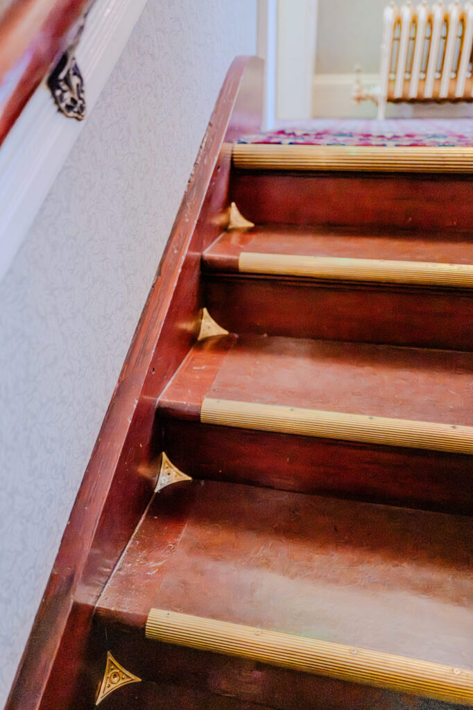Staircase Risers & Brass Dust Corner Guards — Ouray, Colorado (2026)