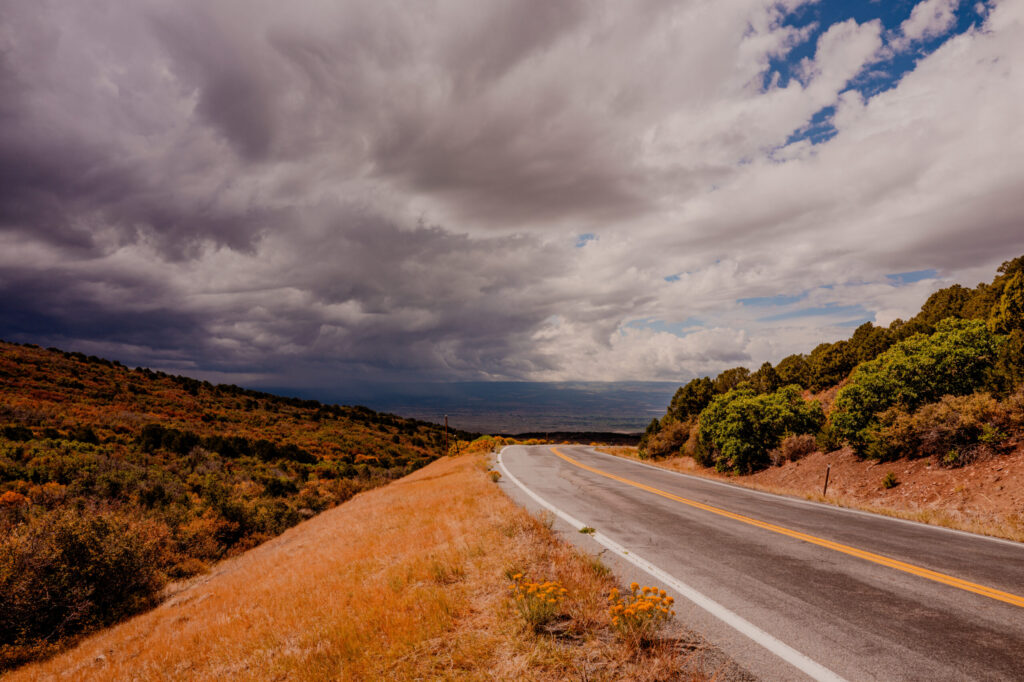 Highway 347 Descent & Gambel Oak Slopes at Black Canyon of the Gunnison — Montrose, Colorado (2026)