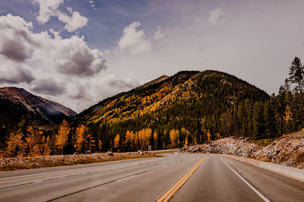 Berthoud Pass Highway & Gold Aspen Slopes — Berthoud Pass, Colorado (2026)