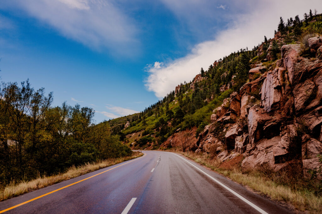 Ute Pass Canyon & US-24 Red Granite — Green Mountain Falls, Colorado (2026)